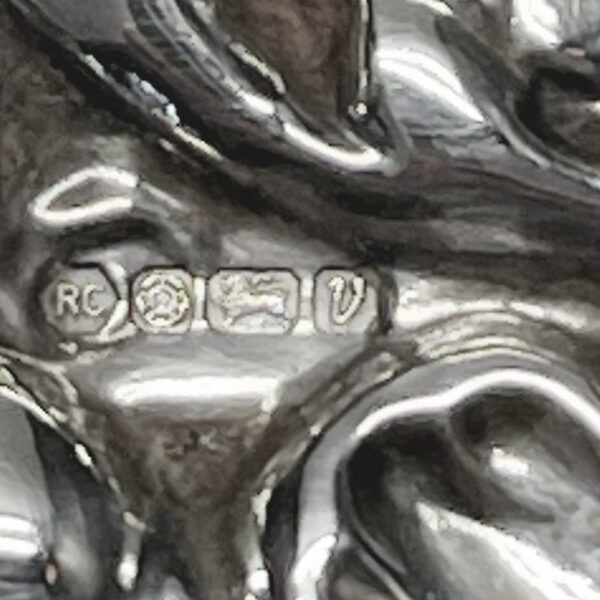 Hallmarked Sheffield Silver Heart Shaped Picture Frame
