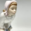 Nao By Lladro Girl Holding Knees