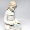 Nao By Lladro Girl Writing On Blackboard