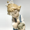 Nao By Lladro Hush Girl With Rag Doll