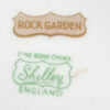 Shelley Rock Garden Coffee Sugar Bowl