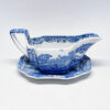 Copeland Spode Blue Italian Sauce Boat and Stand