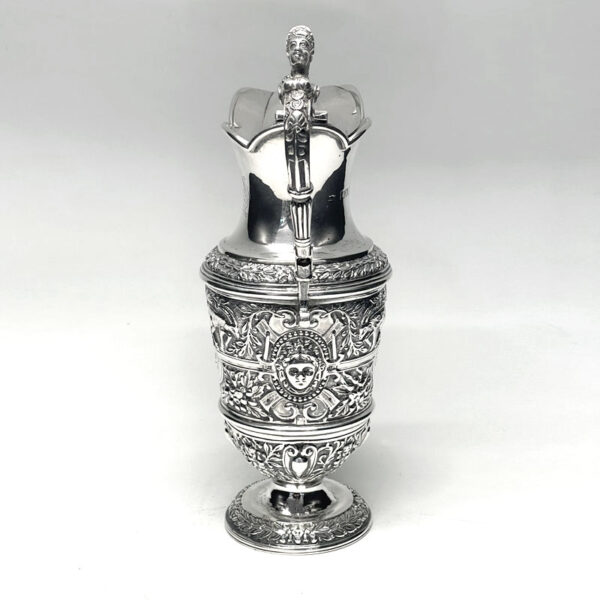 Hallmarked Silver Claret Jug London 1917 J N Mappin