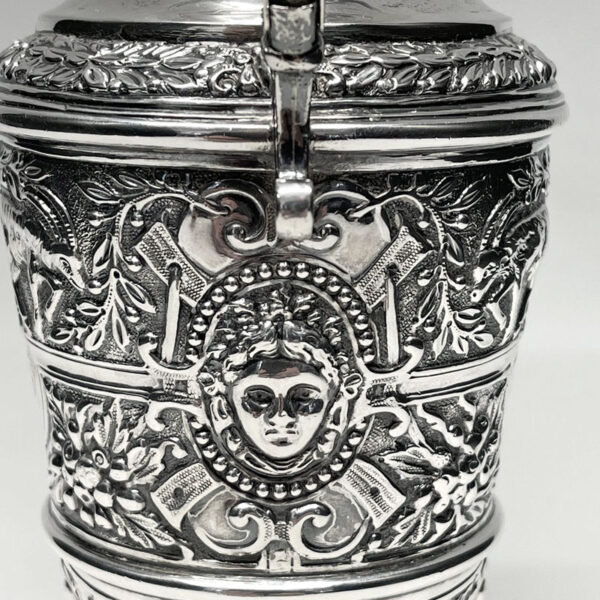 Hallmarked Silver Claret Jug London 1917 J N Mappin