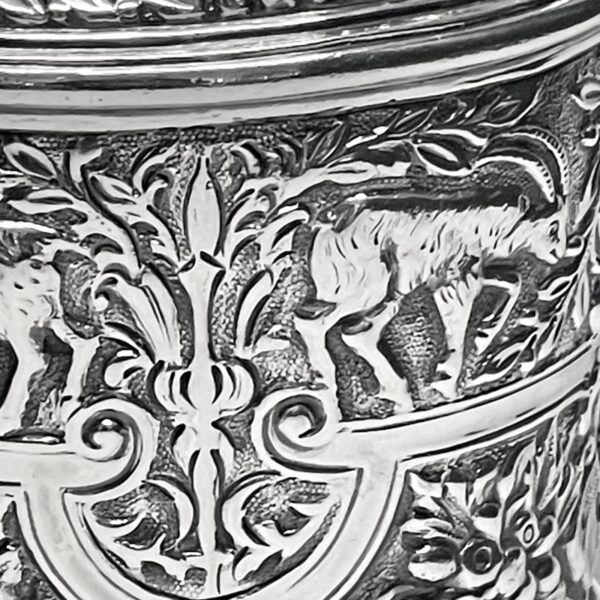 Hallmarked Silver Claret Jug London 1917 J N Mappin