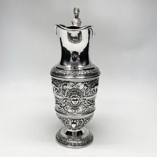 Hallmarked Silver Claret Jug London 1917 J N Mappin
