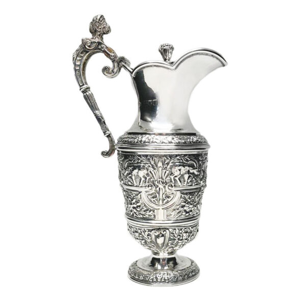 Hallmarked Silver Claret Jug London 1917 J N Mappin