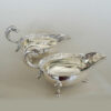 Rare Pair Hallmarked Silver Sauce Boats London 1902 C Pilling