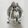 Rare Pair Hallmarked Silver Sauce Boats London 1902 C Pilling
