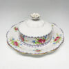 Royal Albert Petit Point Butter Dish