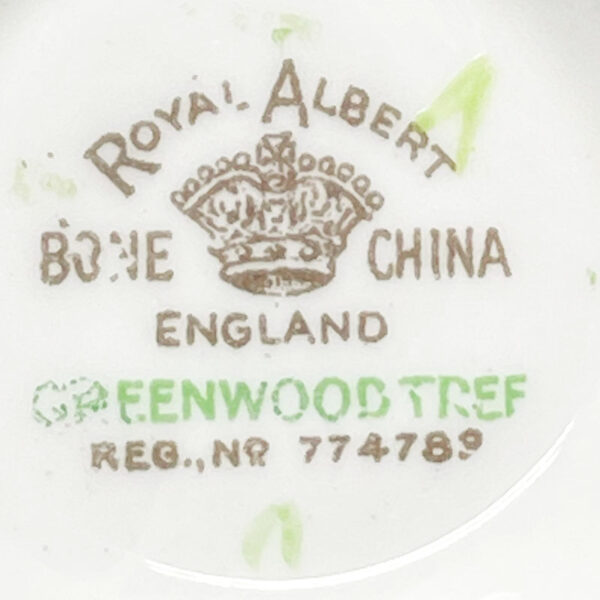 Royal Albert Greenwood Tree Sucrier Lidded Sugar Bowl