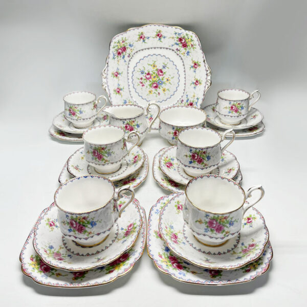 Royal Albert Petit Point 21 Piece Tea Set