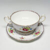 Royal Albert Petit Point Soup Coupe and Saucer