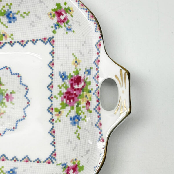 Royal Albert Petit Point Square Tab Handle Bon Bon