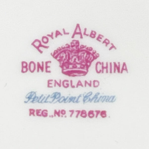 Royal Albert Petit Point Square Tab Handle Bon Bon