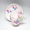 Tuscan China Spring Floral Demitasse Duo