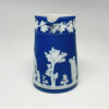 Wedgwood Cobalt Blue Jasper Ware Milk Jug 10cm