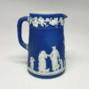 Wedgwood Cobalt Blue Jasper Ware Milk Jug 10cm