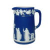 Wedgwood Cobalt Blue Jasper Ware Milk Jug 11cm