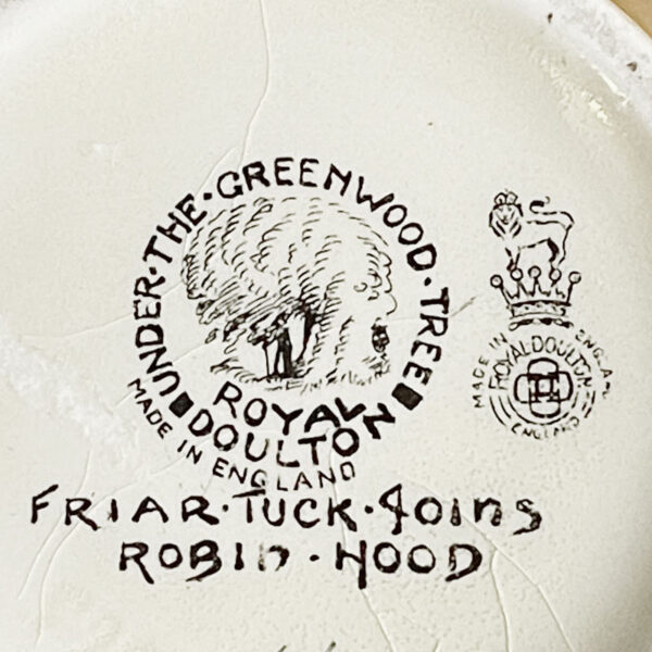 Royal Doulton Vase Robin Hood Under The Greenwood Tree
