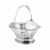 Hallmarked Silver Swing Handled Basket London 1903
