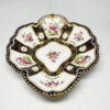 Crown Staffordshire Hand Painted Gilded Fruit Bowl 1906