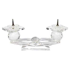 Swarovski Two Arm Candle Holder