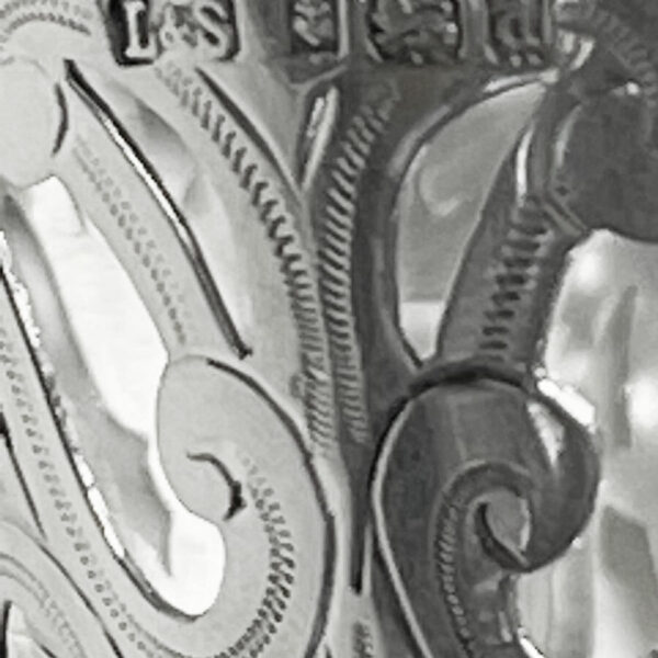 Hallmarked Silver Pierced Basket Birmingham 1903