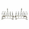 Hallmarked Silver Pair Toast Racks Birm 1930
