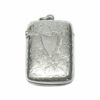 Hallmarked Silver Vesta Case Birmingham 1896