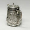 Indian Coin Silver Ornate Bachelor Tea Service