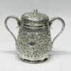 Indian Coin Silver Ornate Bachelor Tea Service
