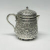 Indian Coin Silver Ornate Bachelor Tea Service