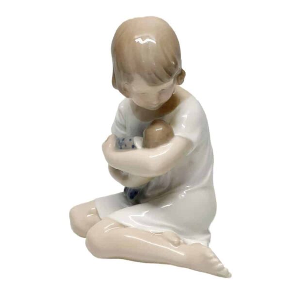 Royal Copenhagen Girl With Doll 1938