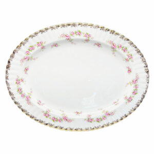 Royal Albert Dimity Rose  Platter 34.5cm