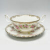 Royal Albert Dimity Rose Soup Coupe