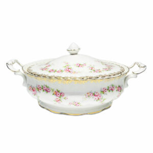 Royal Albert Dimity Rose Vegetable Toureen