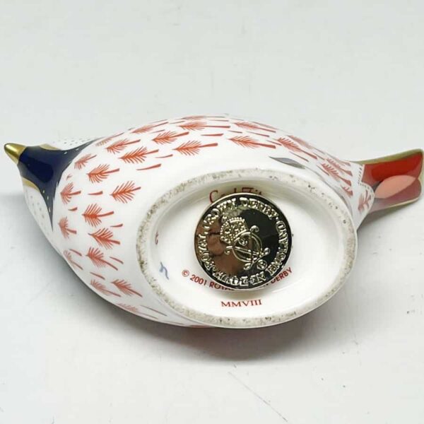 Royal Crown Derby Coal Tit Paperweight 2001