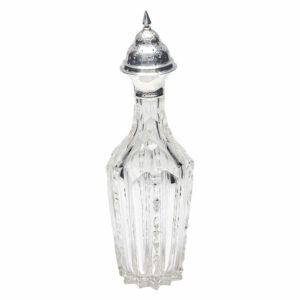 Silver Topped Cut Glass Pepperette