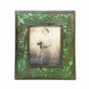 Tiffany Studio Grapevine Slag Glass Picture Frame