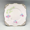 Tuscan Spring Flower Tea Large Cake Plate