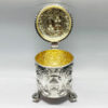 Victorian Covered Silver Tankard John Chapple and John Mantle London 1890
