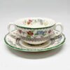 Copeland Spode Chinese Rose Soup Coupe and Saucer