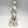 Lladro Boy Reading With Sheep and Lamb 4509