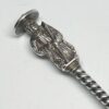 Rare Pair Birmingham 1887 Apostle Berry Spoons