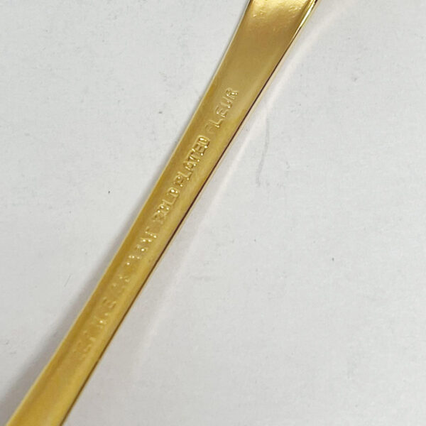 Eetrite 24ct Trailing Rose Gold Plated Royal Albert Sugar Spoon