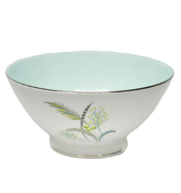 Royal Albert Festival Tea Sugar Bowl Light Blue