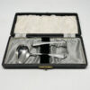 Hallmarked Silver Christening Set Birmingham 1949