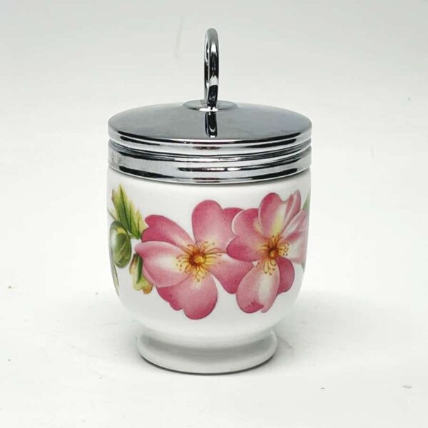 Royal Worcester Egg Coddler Pink Floral