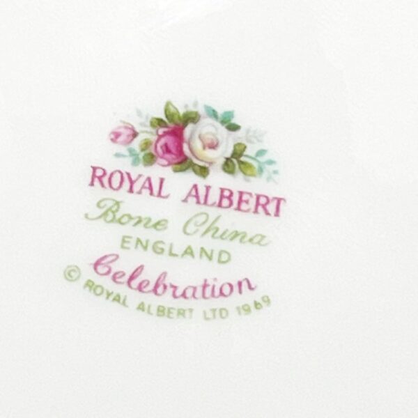 Royal Albert Celebration Sauce Boat and Tray